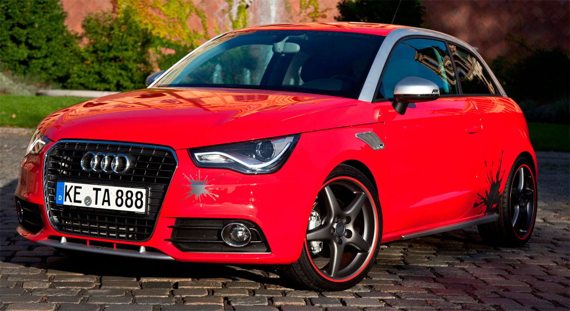 Тюнинг ABT для Audi A1 8X 2014 2013 2012. Диски, выхлопная система