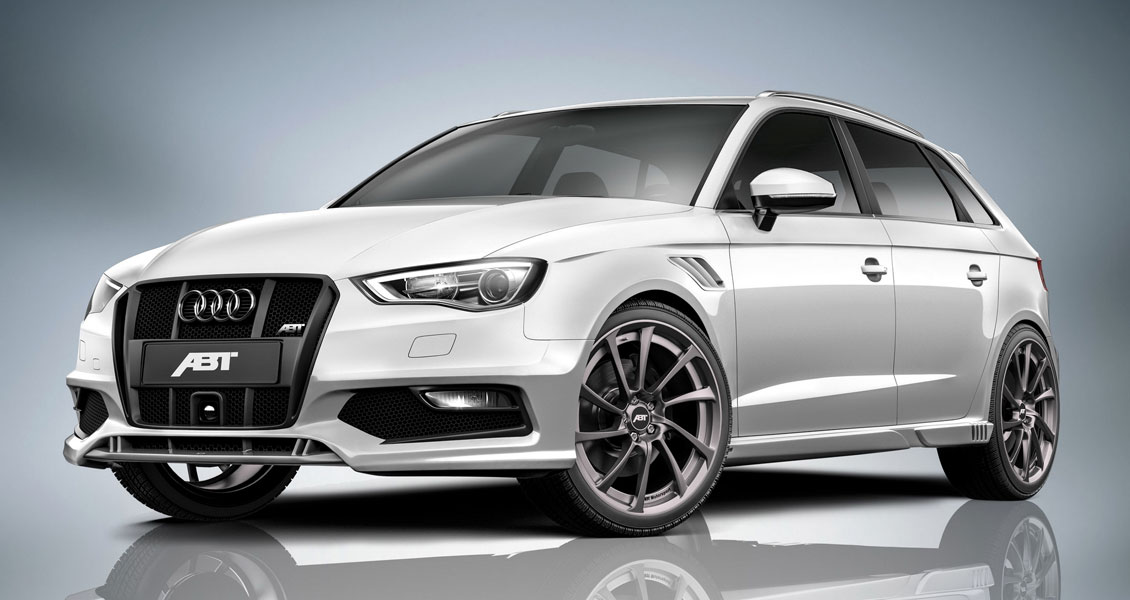 Тюнинг ABT для Audi A3 8V 2016 2015 2014. Обвес, диски, выхлопная система