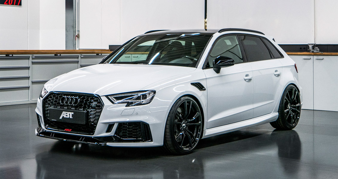 Тюнинг ABT для Audi RS3 8V 2018 2019 2020. Обвес, диски, выхлопная система