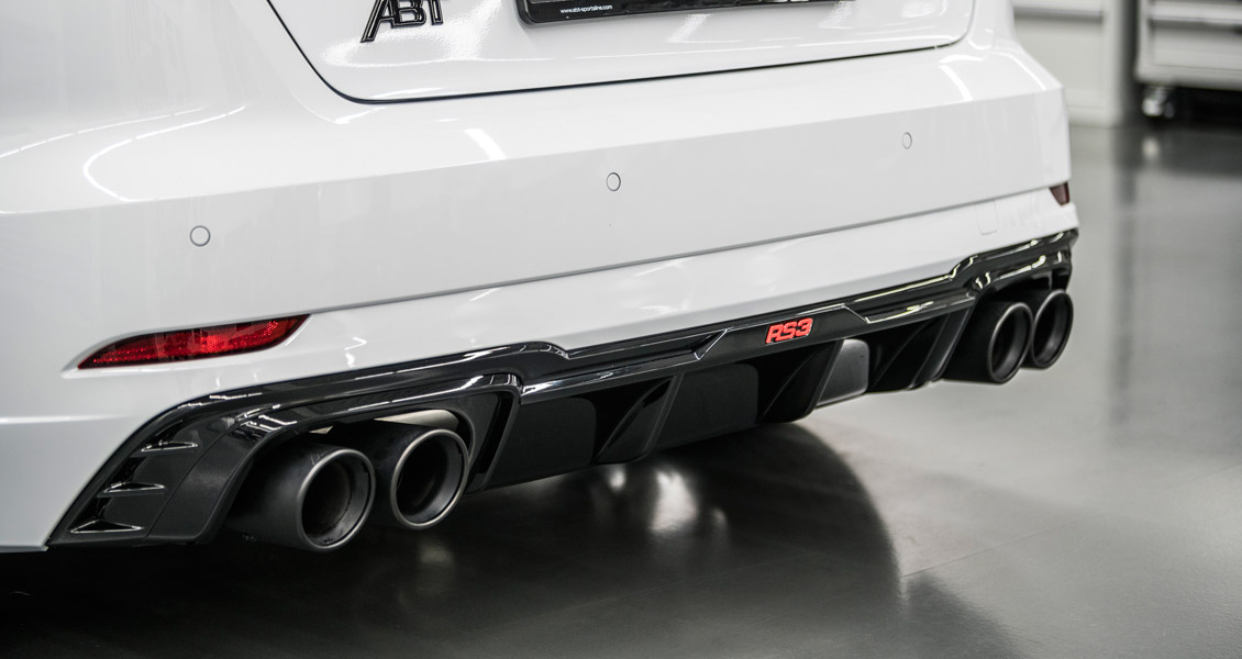 Тюнинг ABT для Audi RS3 8V 2018 2019 2020. Обвес, диски, выхлопная система