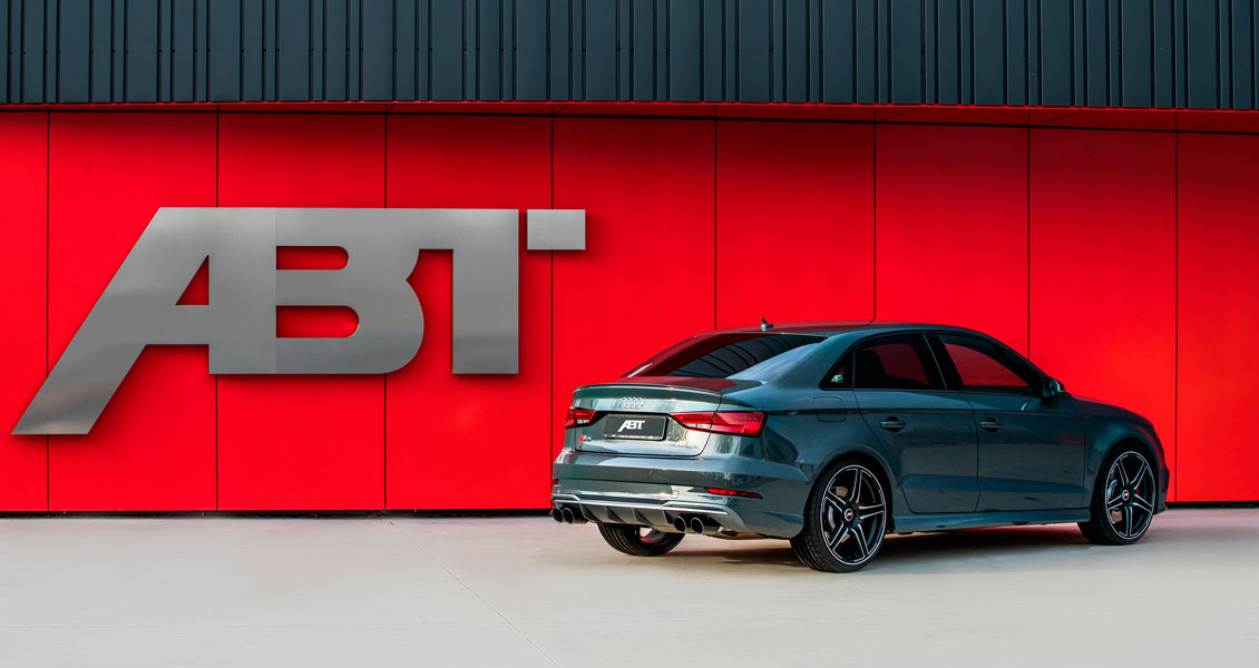 Тюнинг ABT для Audi S3 2018 2017. Обвес, диски, выхлопная система