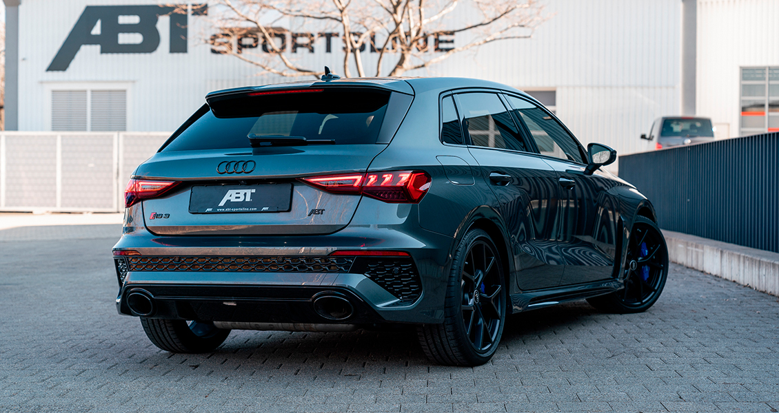 Тюнинг ABT для Audi RS3 8Y 2023 2022 2021 2020. Обвес, диски, выхлопная система
