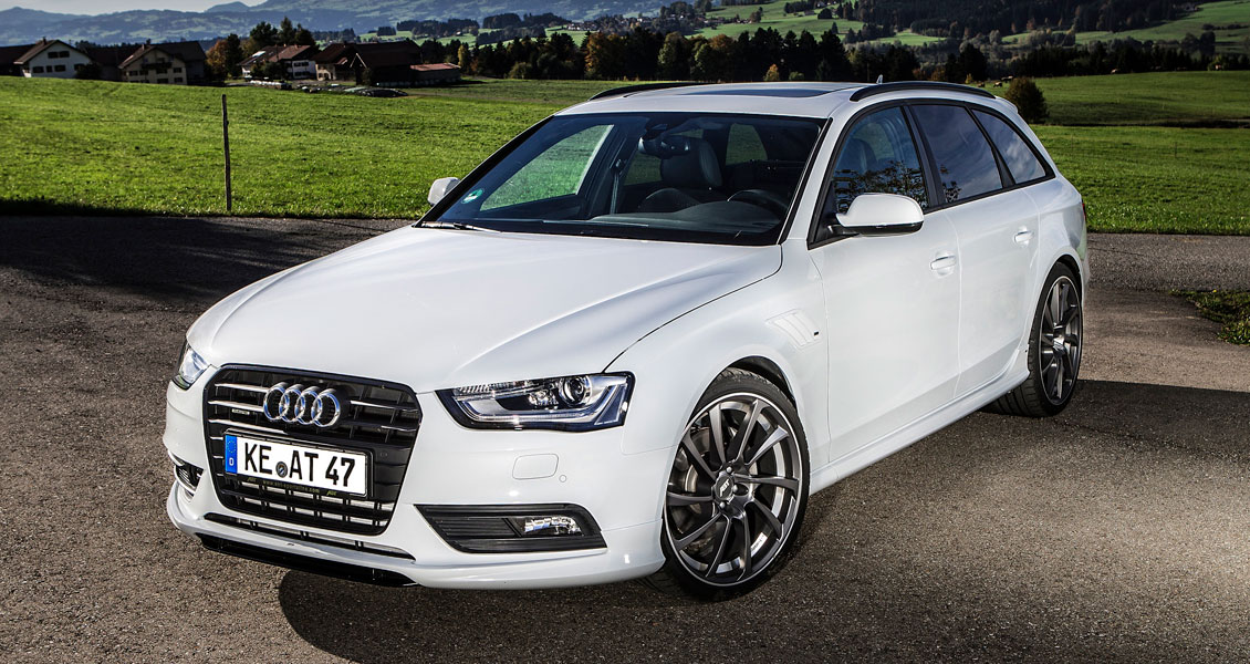 Тюнинг ABT для Audi A4 B8 2015 2014 2013 2012. Обвес, диски, выхлопная система