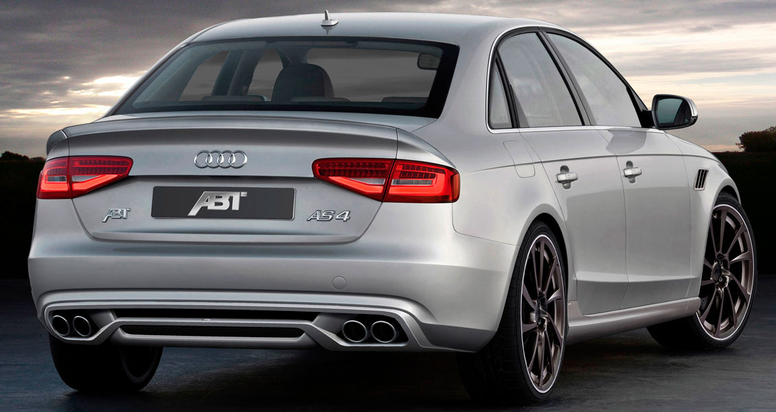 Тюнинг ABT для Audi A4 B8 2015 2014 2013 2012. Обвес, диски, выхлопная система
