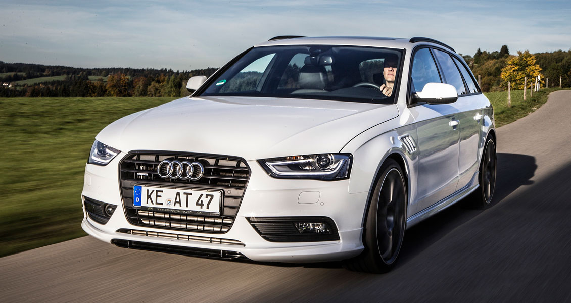 Тюнинг ABT для Audi A4 B8 2015 2014 2013 2012. Обвес, диски, выхлопная система
