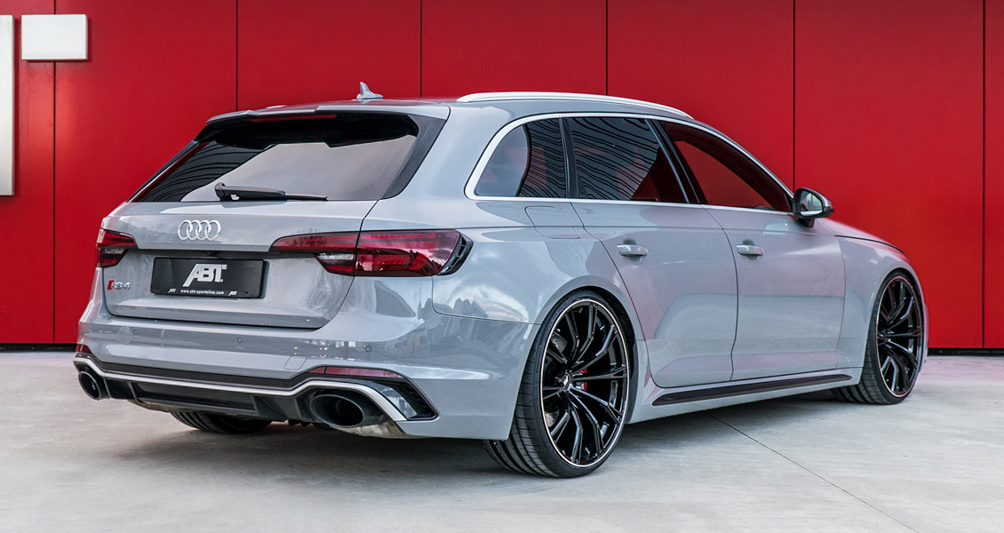 Тюнинг ABT для Audi RS4 B9 2019 2018. Обвес, диски, выхлопная система