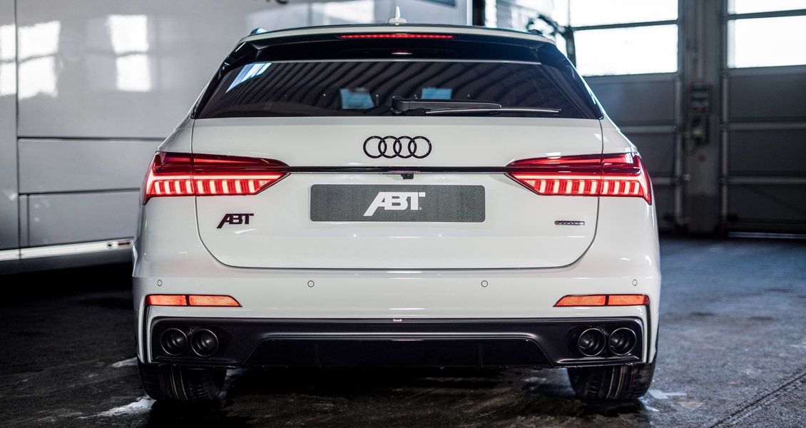 Тюнинг ABT для Audi A6 С8 4K 2020 2019. Обвес, диски, выхлопная система