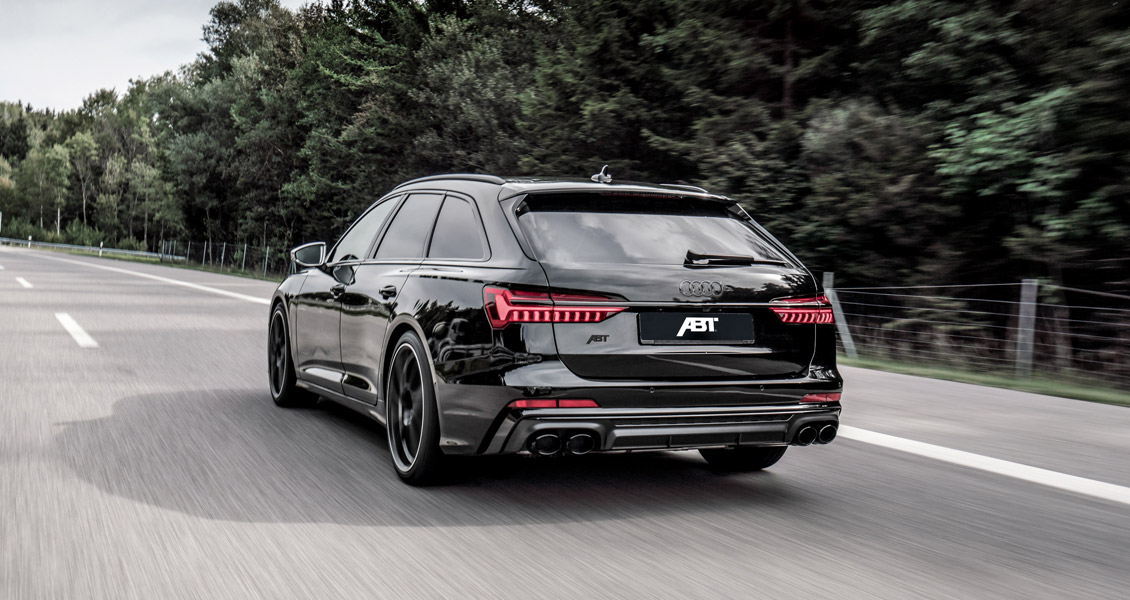 Тюнинг ABT для Audi S6 С8 4K 2020 2019. Обвес, диски, выхлопная система