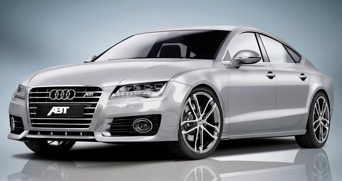 Тюнинг ABT для Audi A7 4G 2014 2013 2012 2011. Обвес, диски, выхлопная система