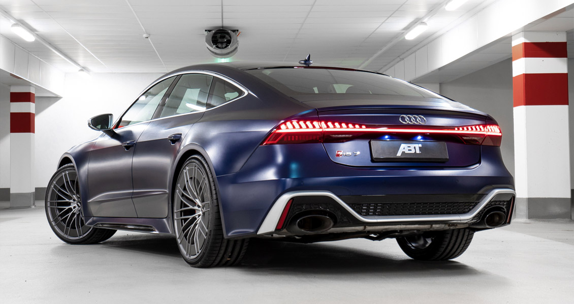 Тюнинг ABT для Audi RS7 4K 2021 2020. Обвес, диски, выхлопная система