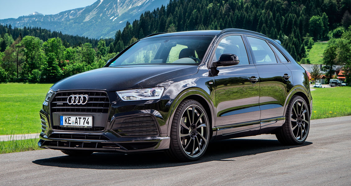 Тюнинг ABT для Audi Q3 8U 2018 2017 2016 2015. Обвес, диски, выхлопная система
