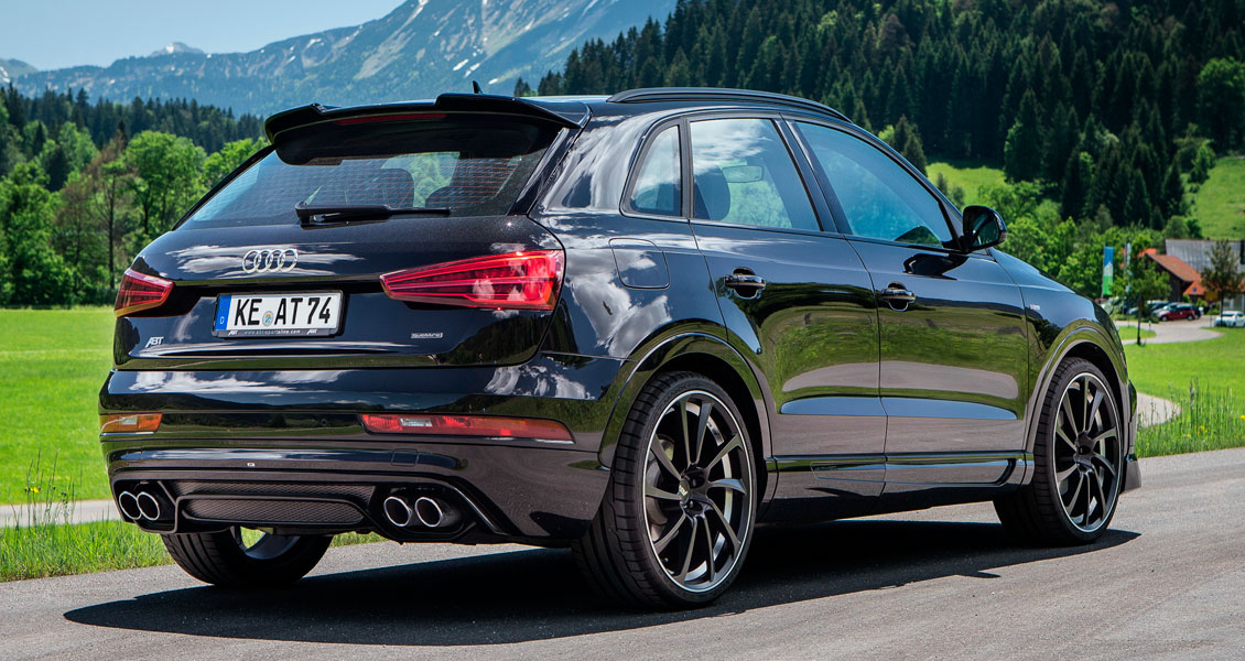 Тюнинг ABT для Audi Q3 8U 2018 2017 2016 2015. Обвес, диски, выхлопная система
