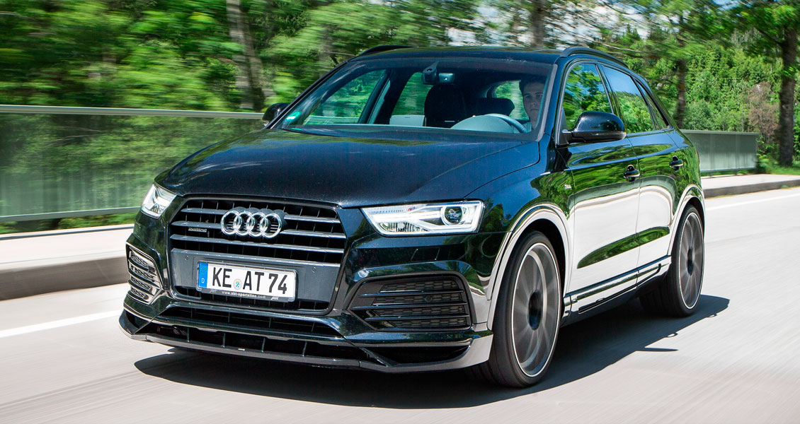 Тюнинг ABT для Audi Q3 8U 2018 2017 2016 2015. Обвес, диски, выхлопная система