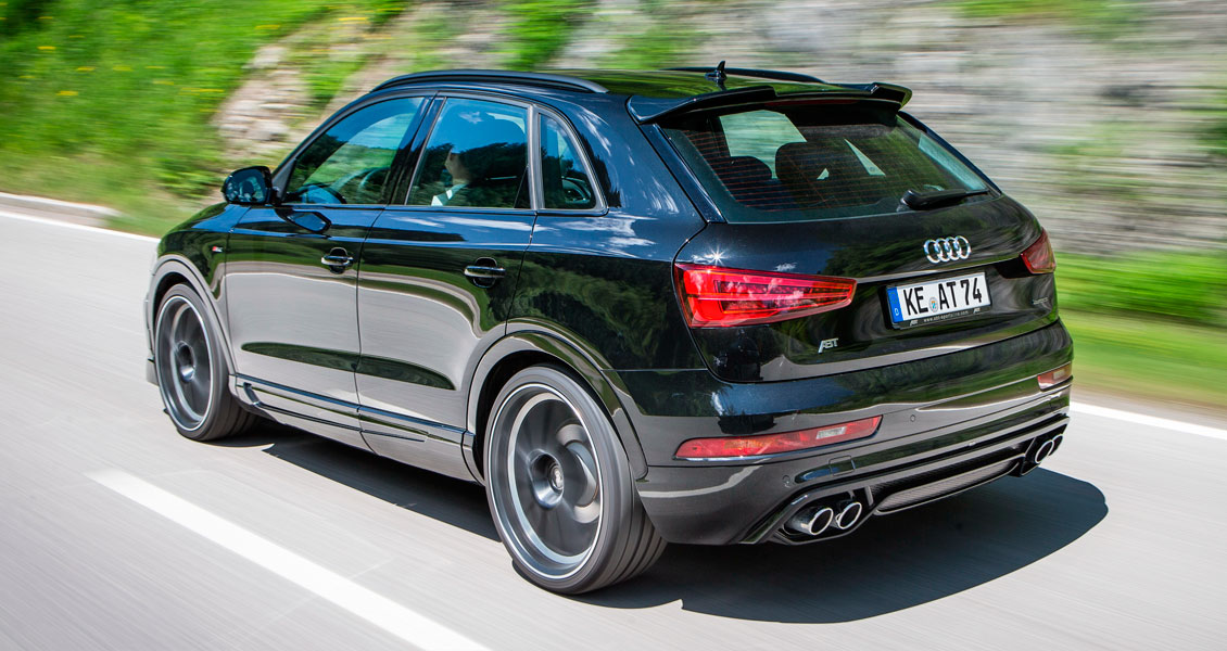 Тюнинг ABT для Audi Q3 8U 2018 2017 2016 2015. Обвес, диски, выхлопная система
