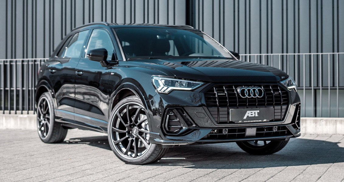 Тюнинг ABT для Audi Q3 F3 2021 2020 2019. Обвес, диски, выхлопная система