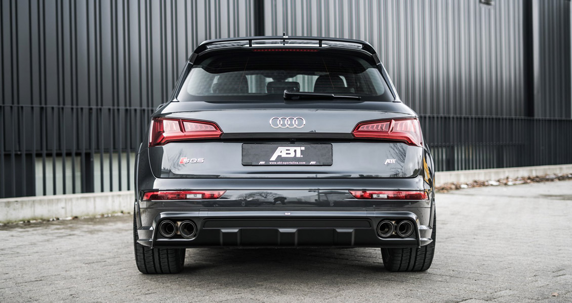 Тюнинг ABT для Audi Q5 2018 2017. Обвес, диски, выхлопная система