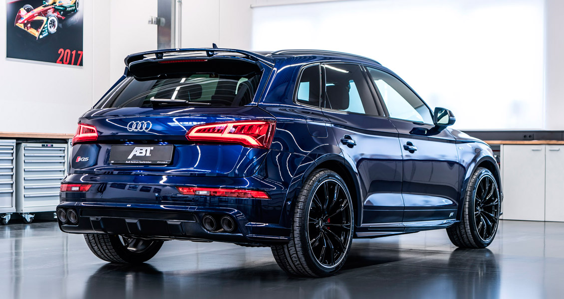 Тюнинг ABT для Audi SQ5 2018 2017. Обвес, диски, выхлопная система