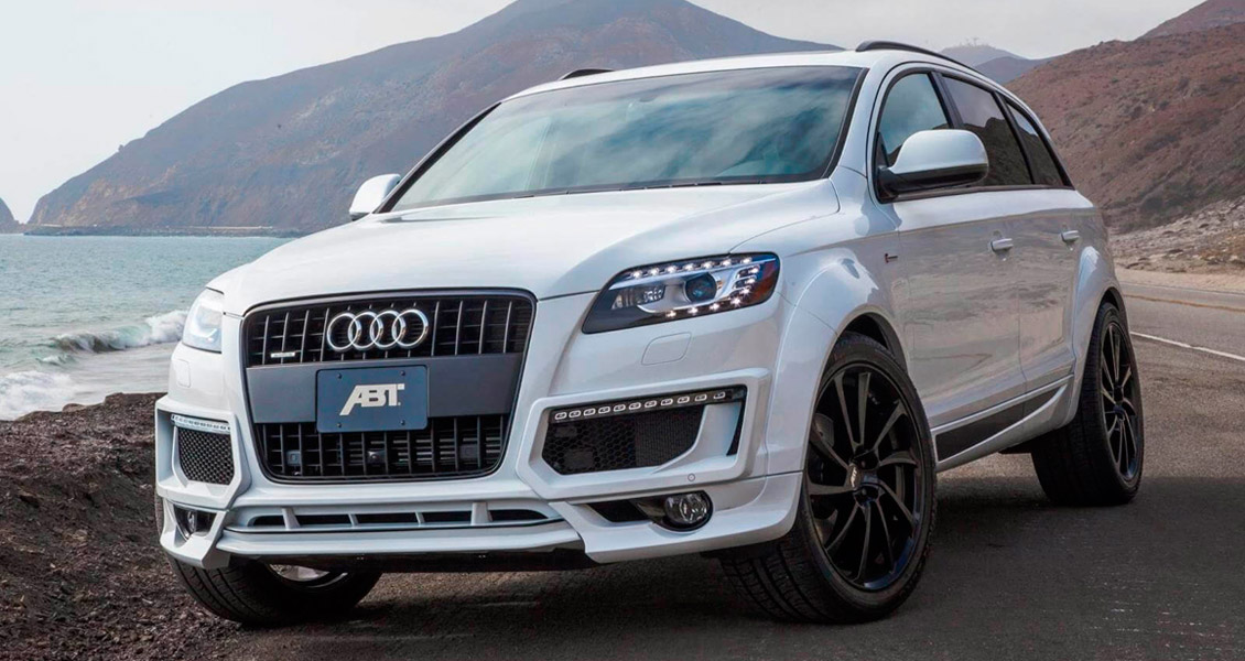 Тюнинг ABT для Audi Q7 4L 2014 2013 2012 2011. Обвес, диски, выхлопная система