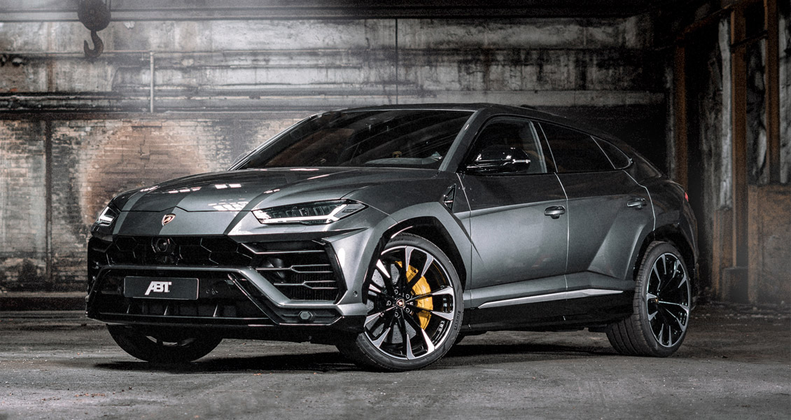 Тюнинг ABT для Lamborghini Urus 2021 2020 2019. Обвес, диски, выхлопная система