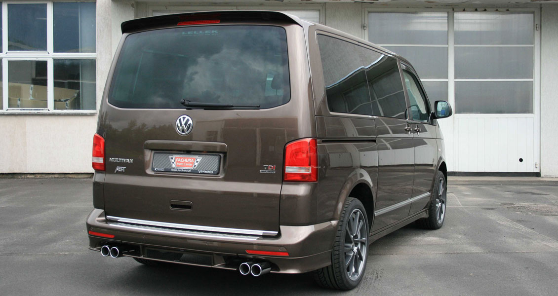 Тюнинг ABT для VW Multivan T5 2014 2013 2012 2011. Обвес, диски, выхлопная система, подвеска, чип тюнинг.