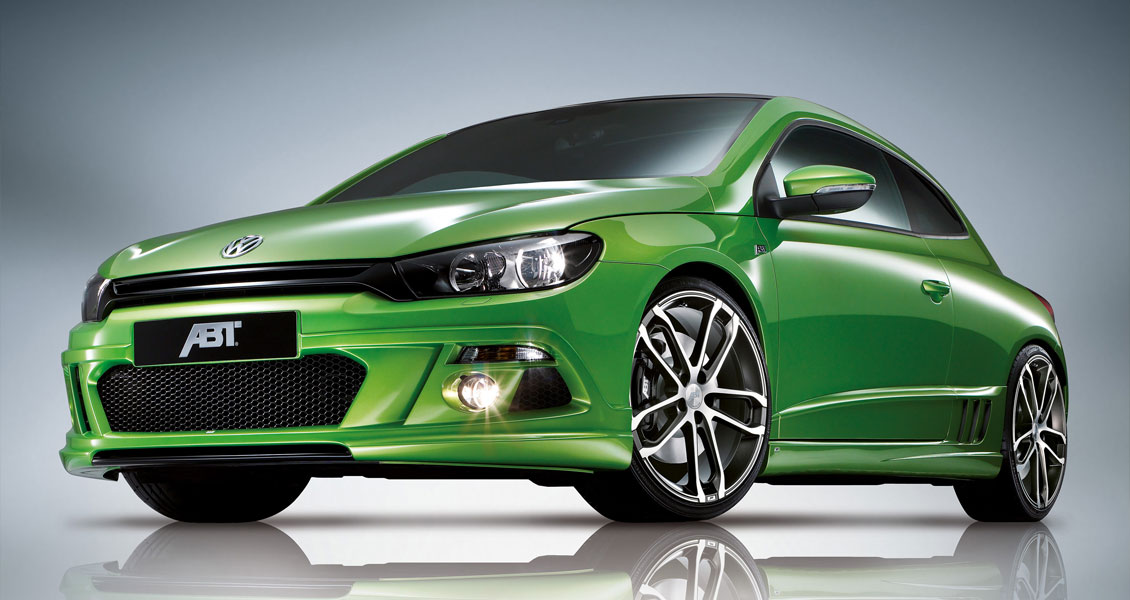 Тюнинг ABT для VW Scirocco 2013 2012 2011 2010. Обвес, диски, выхлопная система.