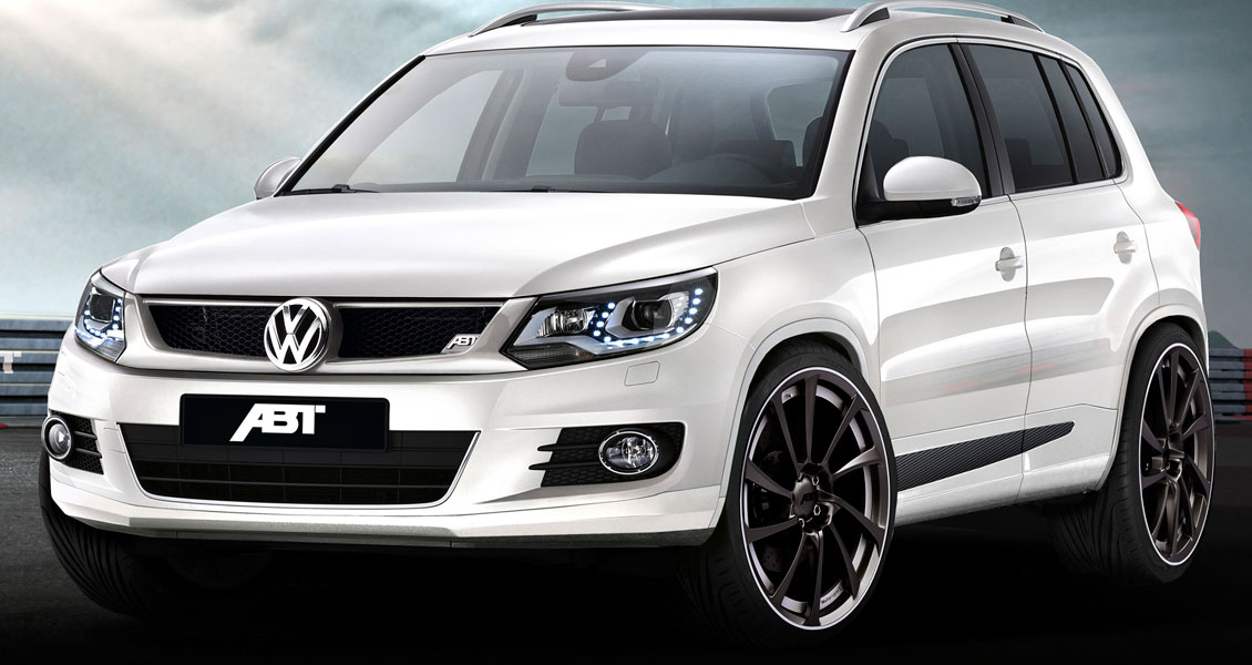 Тюнинг ABT для VW Tiguan 2015 2014 2013 2012. Обвес, диски, выхлопная система.