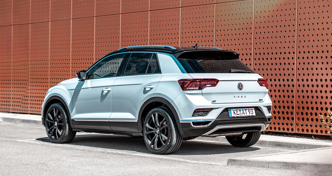 Тюнинг ABT для T-Roc 2023 2022 2021 2020 2019. Обвес, диски, выхлопная система.