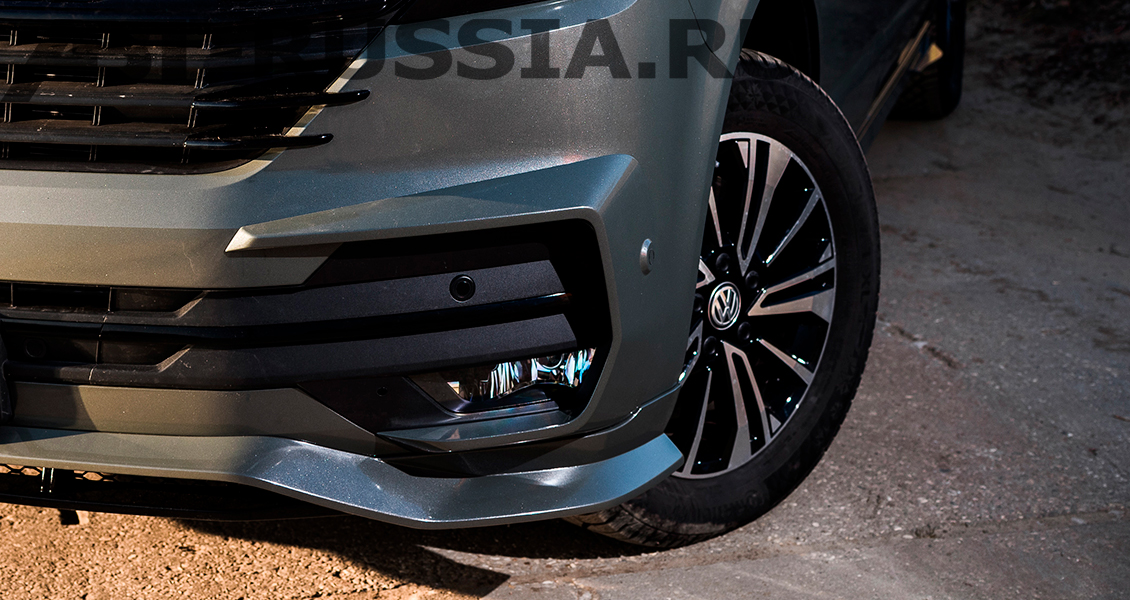 Выполненная работа по установке обвеса ABT Sportsline на VW Multivan T6.1
